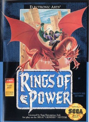 Cover for Rings of Power.