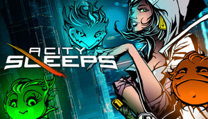 Cover for A City Sleeps.