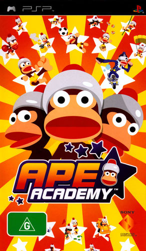 Cover for Ape Escape Academy.