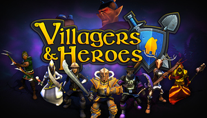 Cover for Villagers and Heroes.