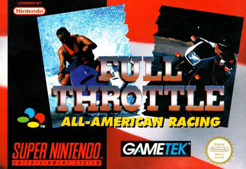 Cover for Full Throttle: All-American Racing.