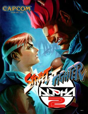 Cover for Street Fighter Alpha 2.
