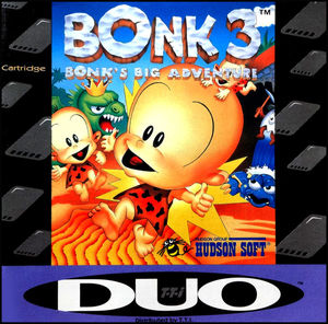 Cover for Bonk 3: Bonk's Big Adventure.