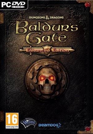 Cover for Baldur's Gate: Enhanced Edition.