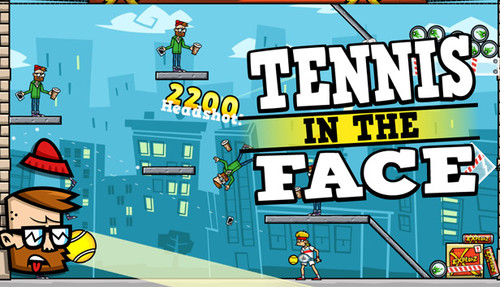 Cover for Tennis in the Face.