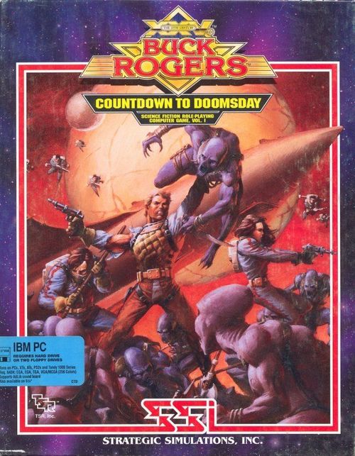 Cover for Buck Rogers: Countdown to Doomsday.