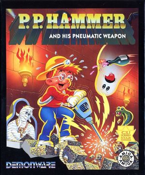 Cover for P. P. Hammer and his Pneumatic Weapon.