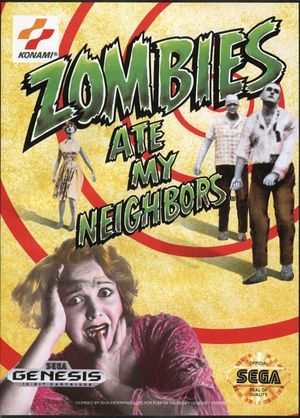 Cover for Zombies Ate My Neighbors.