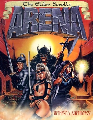 Cover for The Elder Scrolls: Arena.
