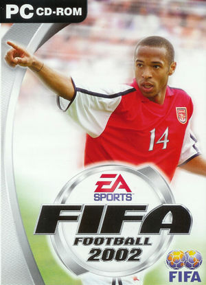 Cover for FIFA Football 2002.