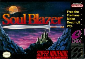 Cover for Soul Blazer.