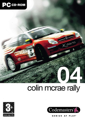 Cover for Colin McRae Rally 04.