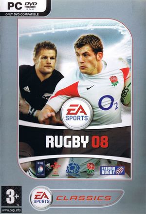 Cover for Rugby 08.