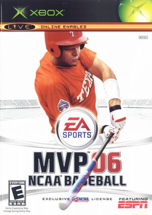 Cover for MVP 06: NCAA Baseball.