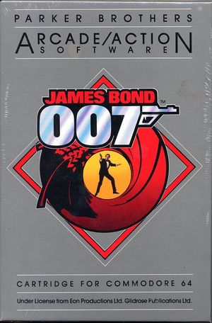 Cover for James Bond 007.