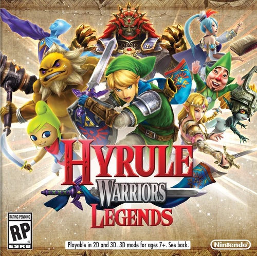Cover for Hyrule Warriors Legends.