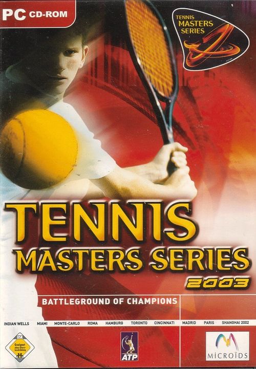 Cover for Tennis Masters Series 2003.