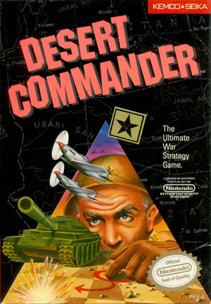 Cover for Desert Commander.