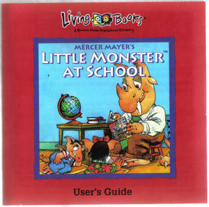 Cover for Little Monster at School.