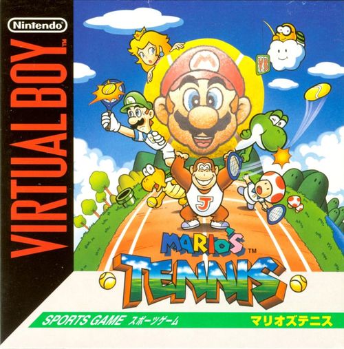 Cover for Mario's Tennis.