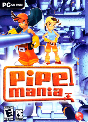 Cover for Pipe Mania.
