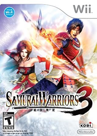 Cover for Samurai Warriors 3.
