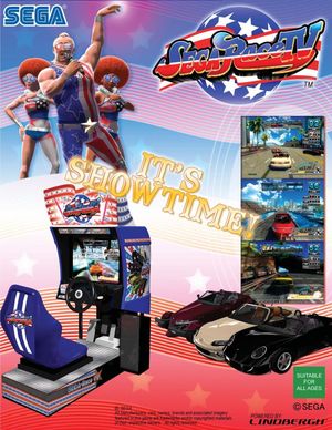 Cover for Sega Race TV.