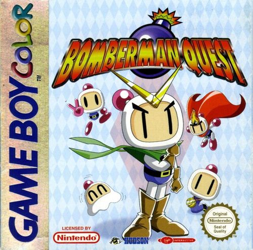 Cover for Bomberman Quest.