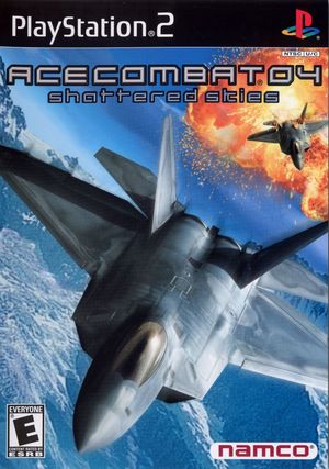 Cover for Ace Combat 04: Shattered Skies.