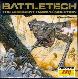 Cover for BattleTech: The Crescent Hawk's Inception.