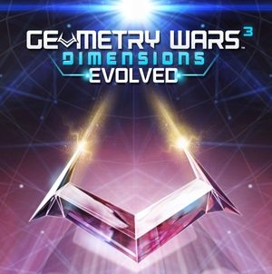 Cover for Geometry Wars 3: Dimensions.