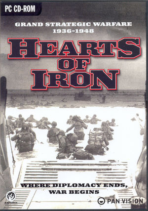 Cover for Hearts of Iron.
