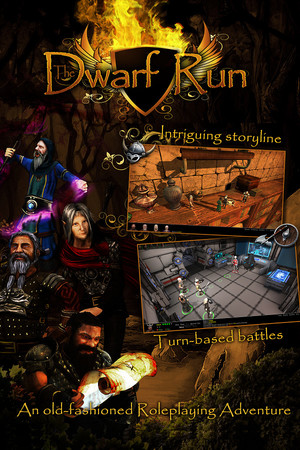 Cover for The Dwarf Run.