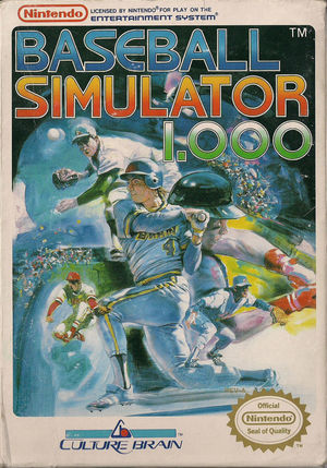 Cover for Baseball Simulator 1.000.