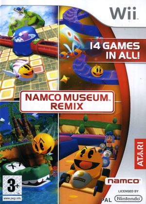 Cover for Namco Museum Remix.