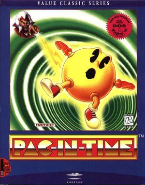 Cover for Pac-In-Time.