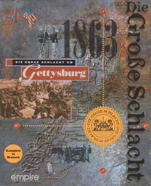 Cover for Battleground 2: Gettysburg.
