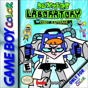 Cover for Dexter's Laboratory: Robot Rampage.