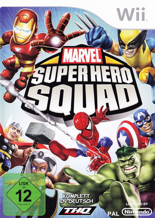 Cover for Marvel Super Hero Squad.