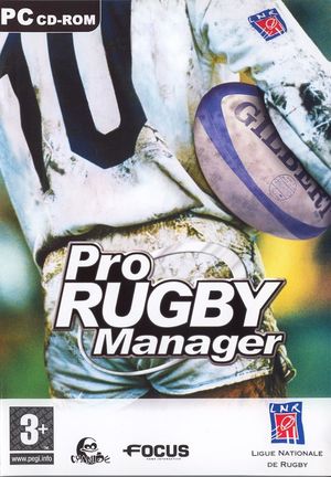 Cover for Pro Rugby Manager.