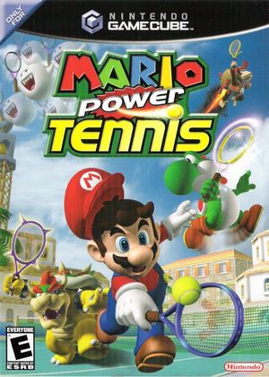 Cover for Mario Power Tennis.