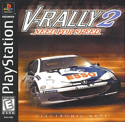 Cover for V-Rally 2.
