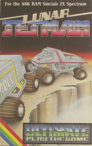 Cover for Lunar Jetman.