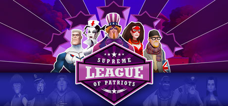 Cover for Supreme League of Patriots.