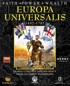 Cover for Europa Universalis.