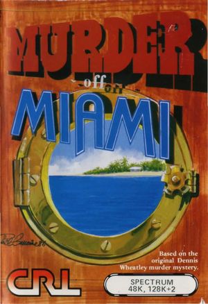 Cover for Murder off Miami.