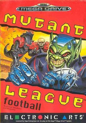 Cover for Mutant League Football.
