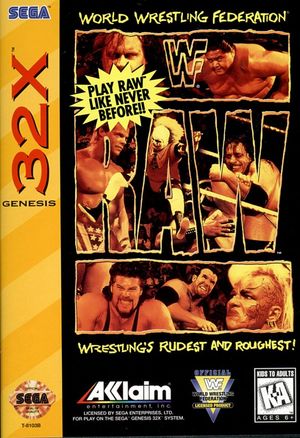 Cover for WWF Raw.
