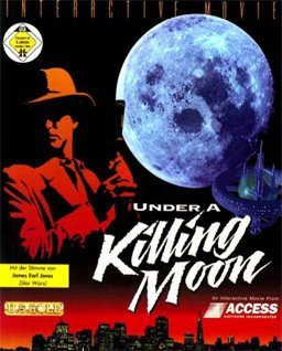 Cover for Under a Killing Moon.