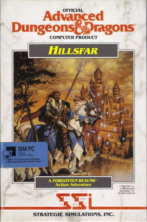 Cover for Hillsfar.